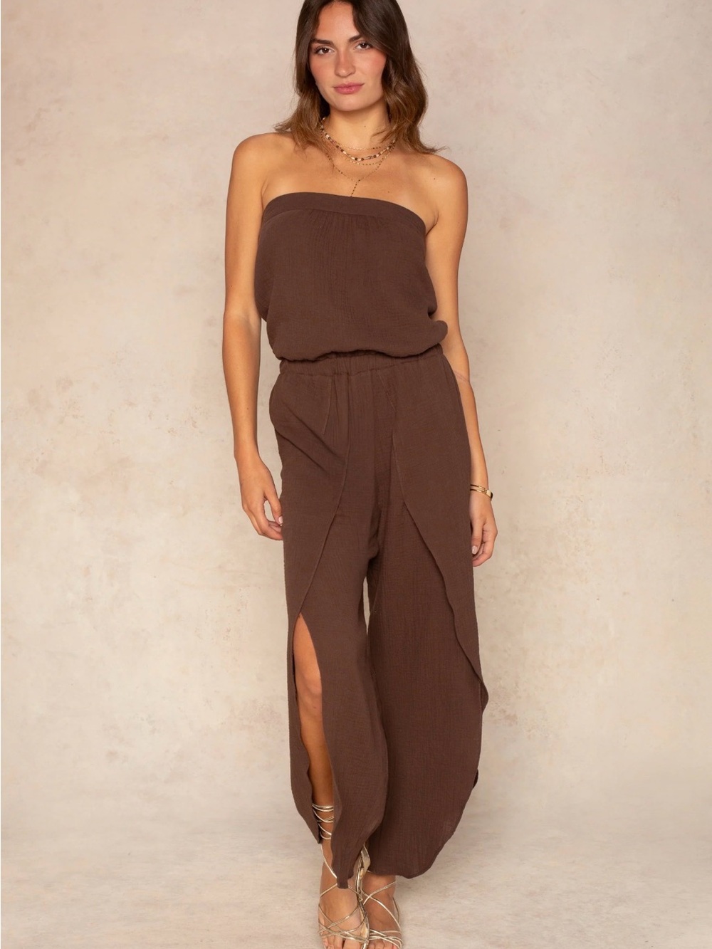 NWT Isla - Hallie Gauze Jumpsuit Small